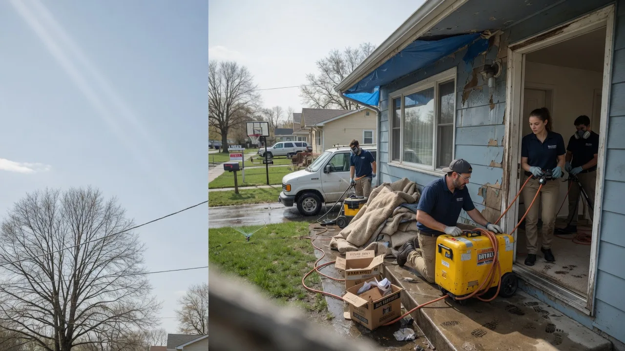 Basement Flood Cleanup in Brookport, IL near me